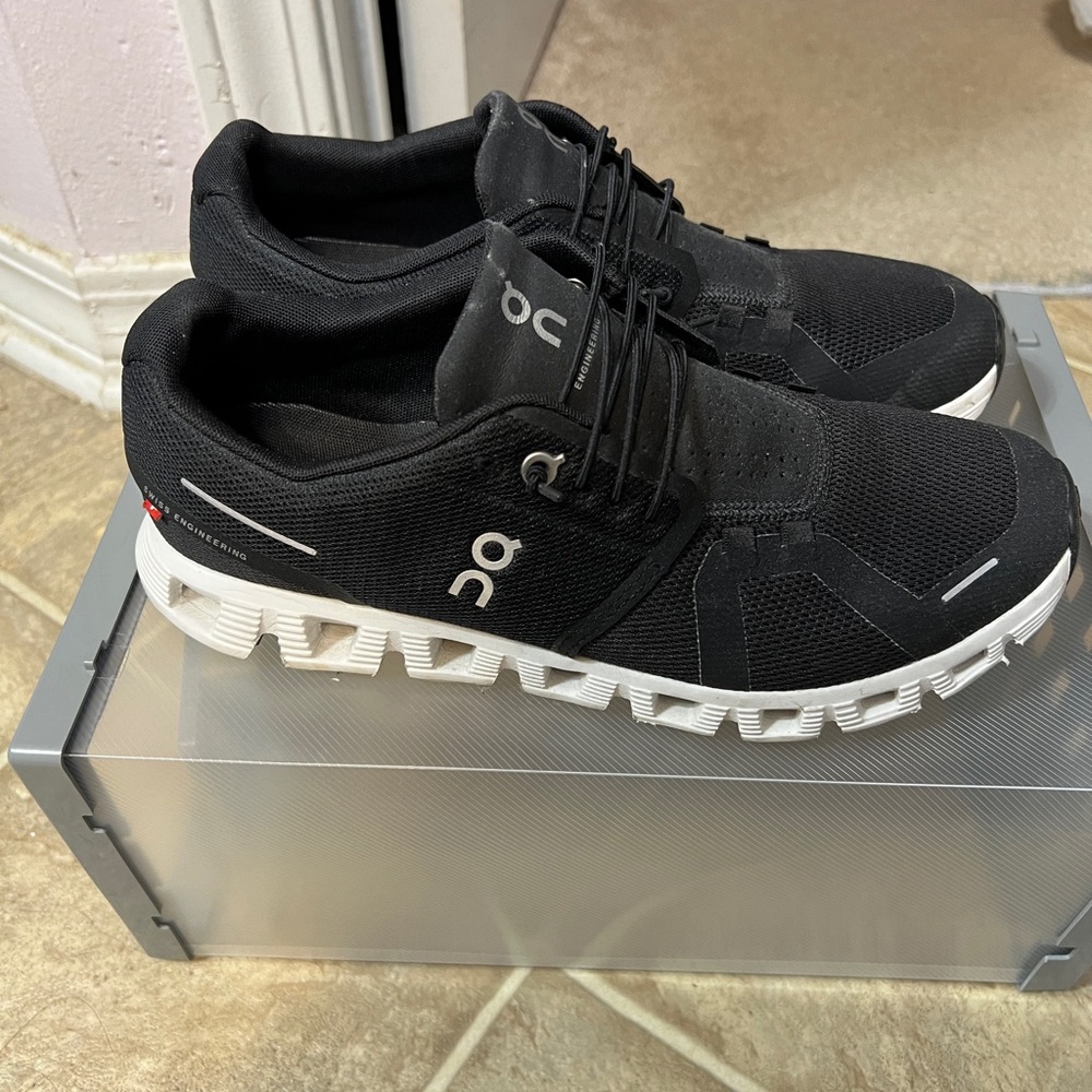 Women on cloud shoes